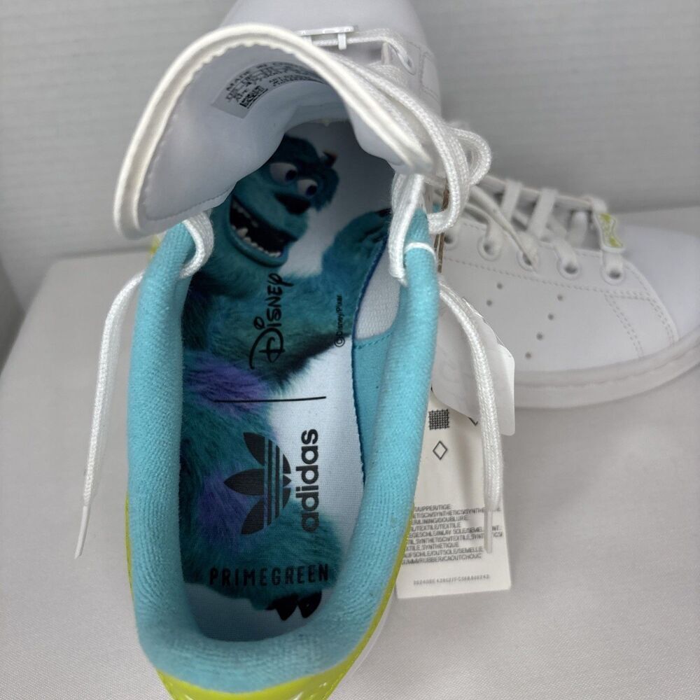 adidas Originals Stan Smith White/Pantone/ (Unisex) G and B Sz 5 - Picture 14 of 16